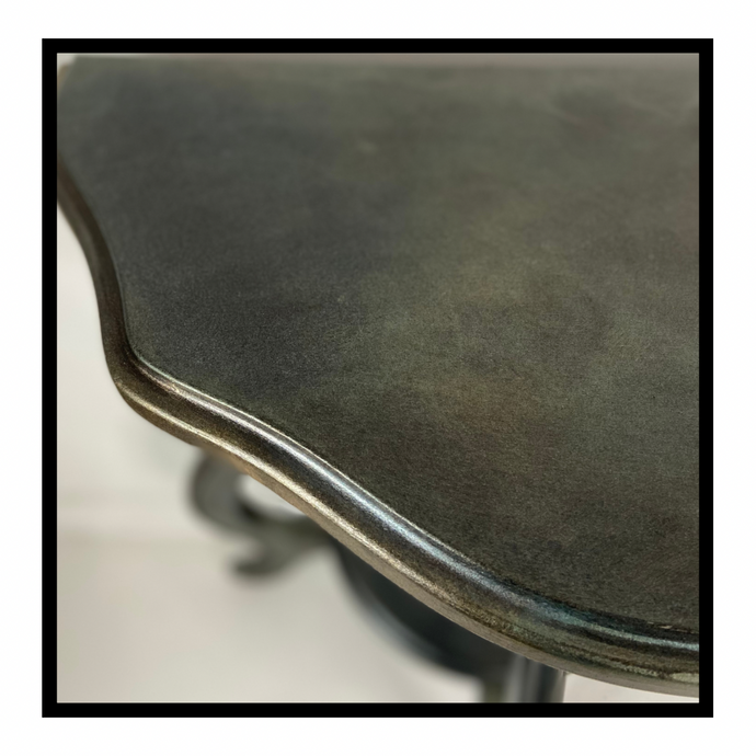 METALLIC PAINTED FURNITURE, CREATING A MOODY & MUTED EFFECT