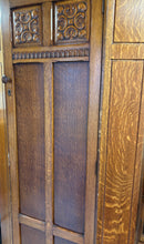 Load image into Gallery viewer, Custom Painted Vintage Oak Wardrobe - Hand Painted Finish, Choice Of Colour