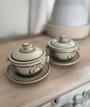 Load image into Gallery viewer, ABATY Welsh Studio Pottery Soup Bowls & Saucers | Vintage 1960s–70s