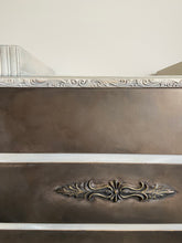 Load image into Gallery viewer, Mid century dressing table, low chest of drawers, bronze