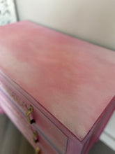 Load image into Gallery viewer, Vintage chest of drawers, boho pink