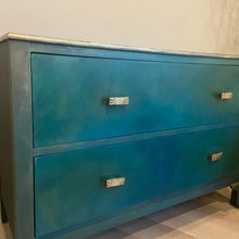 Load image into Gallery viewer, Vintage chest of drawers hand painted
