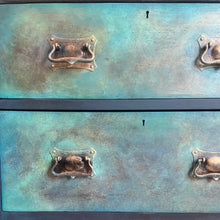Load image into Gallery viewer, Edwardian chest of drawers, hand painted