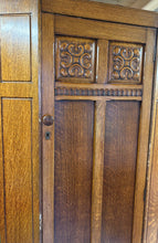 Load image into Gallery viewer, Custom Painted Vintage Oak Wardrobe - Hand Painted Finish, Choice Of Colour