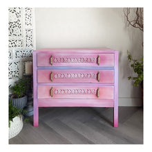 Load image into Gallery viewer, Vintage chest of drawers, boho pink
