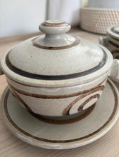 Load image into Gallery viewer, ABATY Welsh Studio Pottery Soup Bowls & Saucers | Vintage 1960s–70s
