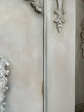 Load image into Gallery viewer, Single Vintage Wardrobe. Hand Painted Beige Cream Blends