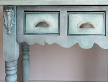Load image into Gallery viewer, Vintage Pine Console Table, Hand-Painted