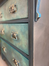 Load image into Gallery viewer, Edwardian chest of drawers, hand painted