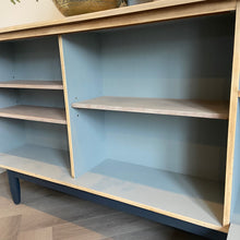 Load image into Gallery viewer, Mid-century narrow sideboard, sage green
