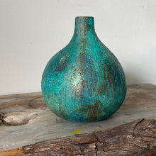 Load image into Gallery viewer, Hand painted textured vase