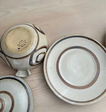 Load image into Gallery viewer, ABATY Welsh Studio Pottery Soup Bowls & Saucers | Vintage 1960s–70s
