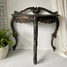 Load image into Gallery viewer, Carved console table, bronze
