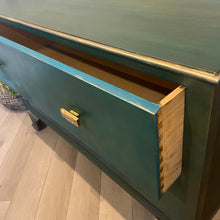 Load image into Gallery viewer, Vintage chest of drawers hand painted