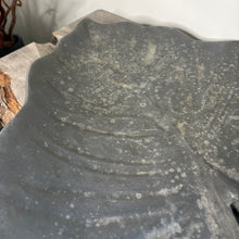 Load image into Gallery viewer, Large Sculptural Metal Leaf Platter – Rustic Industrial Decorative Centrepiece