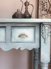 Load image into Gallery viewer, Vintage Pine Console Table, Hand-Painted