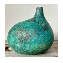 Load image into Gallery viewer, Hand painted textured vase