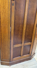Load image into Gallery viewer, Custom Painted Vintage Oak Wardrobe - Hand Painted Finish, Choice Of Colour