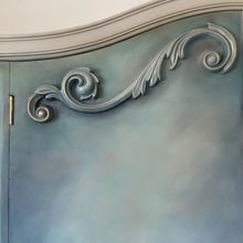 Load image into Gallery viewer, Vintage double wardrobe, ornate hand painted