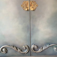 Load image into Gallery viewer, Vintage double wardrobe, ornate hand painted