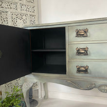 Load image into Gallery viewer, Vintage sideboard hand painted