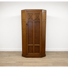 Load image into Gallery viewer, Custom Painted Vintage Oak Wardrobe - Hand Painted Finish, Choice Of Colour
