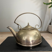 Load image into Gallery viewer, Antique Victorian EPNS Silver-Plated Tea Kettle
