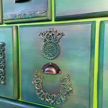 Load image into Gallery viewer, Apothecary style chest of drawers
