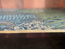 Load image into Gallery viewer, Hand Painted Solid Oak Cabinet | TV Unit, Drinks Cabinet or Storage Sideboard | Vintage Coastal Boho Furniture
