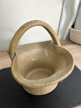 Load image into Gallery viewer, Vintage earthenware, Hillstonia basket, mid-century rustic pottery

