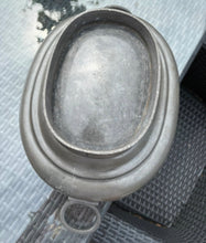Load image into Gallery viewer, Antique Pewter, Sheffield Made Tureen, Rustic Planter, Industrial
