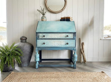Load image into Gallery viewer, Mid century writing bureau, boho style
