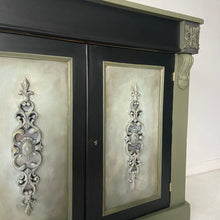 Load image into Gallery viewer, Vintage Chiffonier, cabinet green
