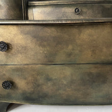 Load image into Gallery viewer, Vintage Austinsuite dressing table, chest of drawers, bronze metallic
