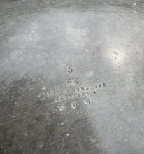 Load image into Gallery viewer, Antique Pewter, Sheffield Made Tureen, Rustic Planter, Industrial
