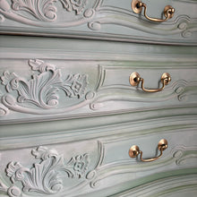Load image into Gallery viewer, French Style Chest of Drawers- Hand Painted Mint Green
