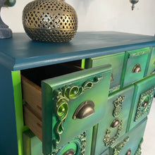 Load image into Gallery viewer, Apothecary style chest of drawers
