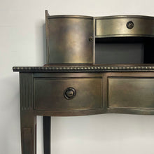Load image into Gallery viewer, Vintage console, writing desk, dressing table bronze
