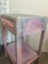 Load image into Gallery viewer, Vintage bedside, pink boho
