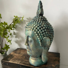 Load image into Gallery viewer, Hand painted Buddha head
