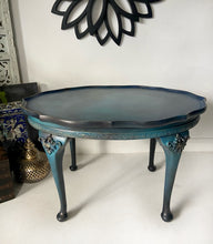 Load image into Gallery viewer, Vintage low coffee table, blue
