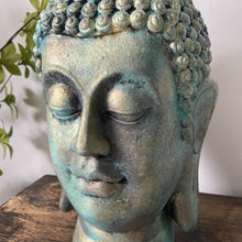 Load image into Gallery viewer, Hand painted Buddha head
