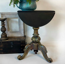 Load image into Gallery viewer, Vintage side table, carved legs
