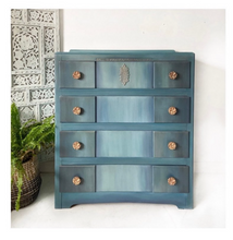 Load image into Gallery viewer, Mid-century bedroom furniture, available to be refinished in your choice
