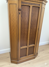 Load image into Gallery viewer, Custom Painted Vintage Oak Wardrobe - Hand Painted Finish, Choice Of Colour
