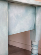 Load image into Gallery viewer, Vintage Pine Console Table, Hand-Painted
