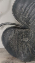 Load and play video in Gallery viewer, Large Sculptural Metal Leaf Platter – Rustic Industrial Decorative Centrepiece
