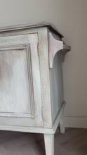 Load and play video in Gallery viewer, Edwardian Oak Washstand, Hand Finished Rustic Style
