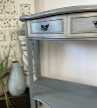 Load image into Gallery viewer, Vintage console table, hand painted
