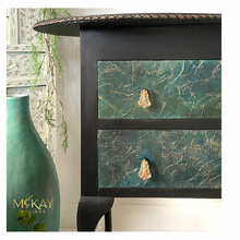 Load image into Gallery viewer, Vintage dressing table with textured finish
